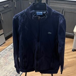 Lacoste Dark Blue Zip-Up Jacket